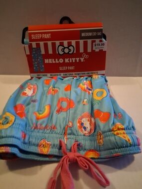 Hello Kitty Blue Rainbow Sleep Pants